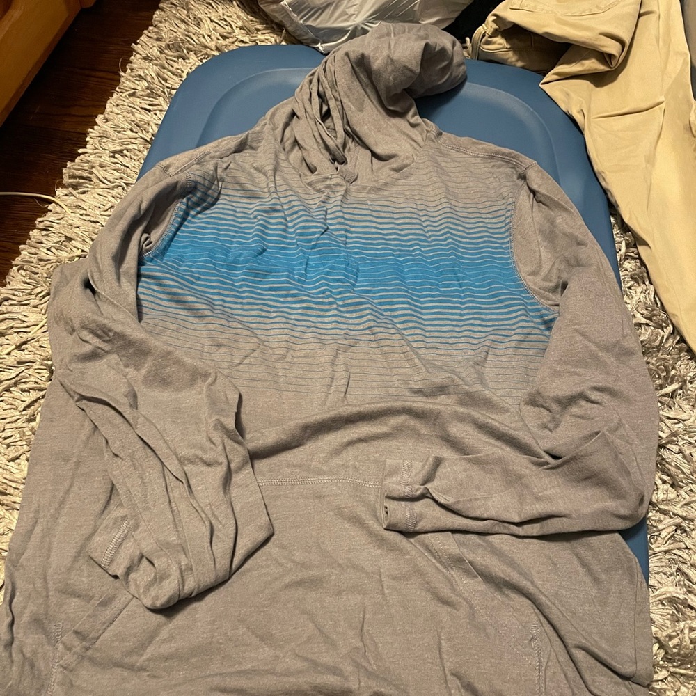 Men’s long sleeve shirt with Hood